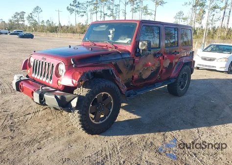 2012 Jeep Wrangler Unlimited Sahara из США, поврежденный, VIN 1C4HJWEG2CL260279